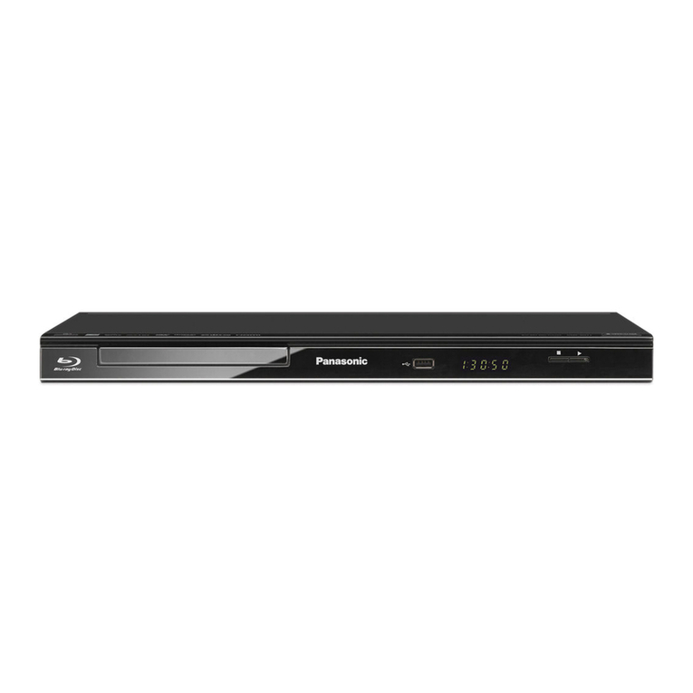 Panasonic DMP-BD77 User manual