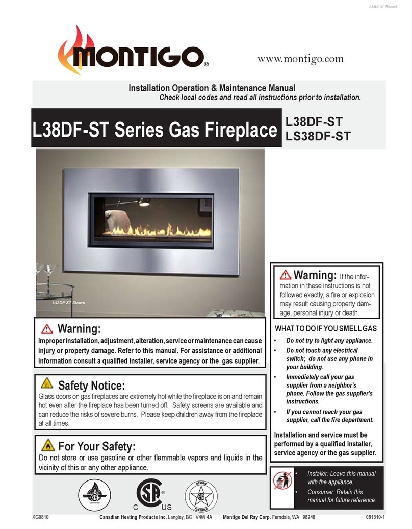 Montigo L38DF-ST series Installation & maintenance manual