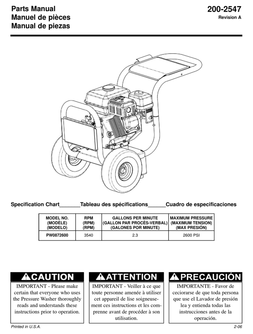 Powermate PW0872600 parts manual