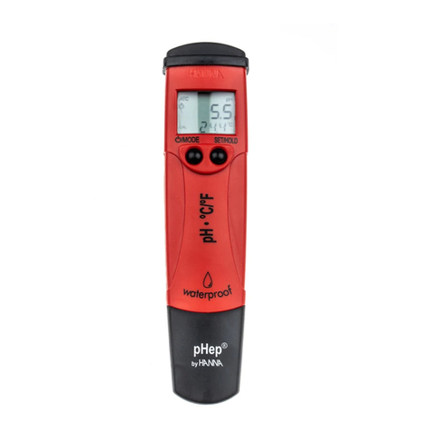 Hanna Instruments HI 98128 User manual
