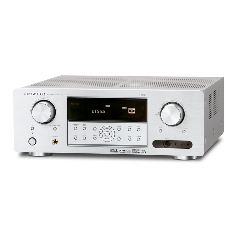 Marantz SR5600 User manual