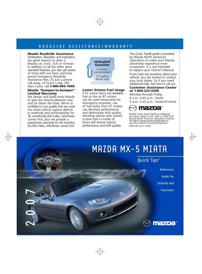 Mazda MX-5 Miata Assembly instructions
