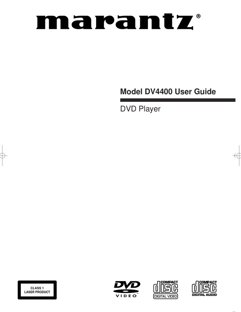 Marantz DV4400 user guide