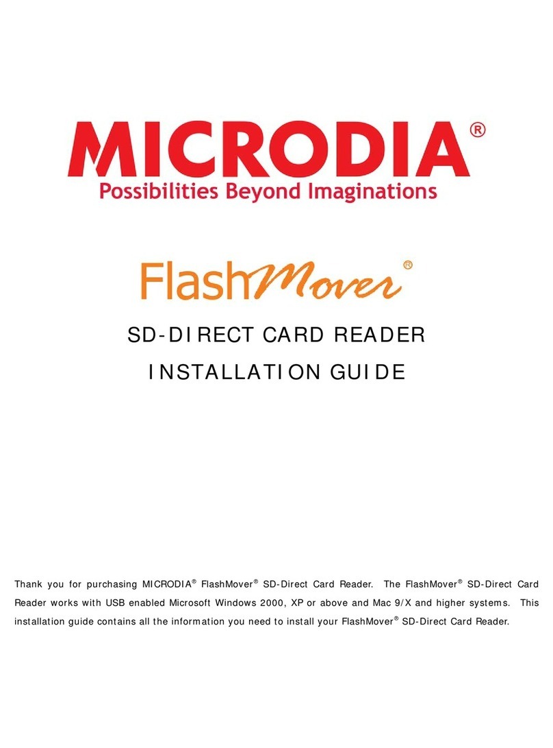 Microdia FlashMover SD-Direct installation guide