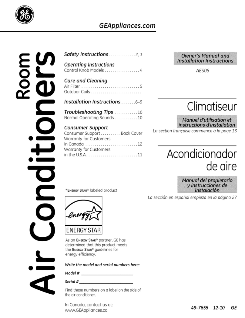 GE AES05 and Operating instructions