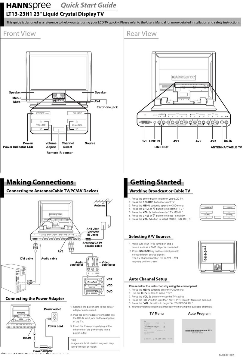 HANNspree LT13-23H1 User manual