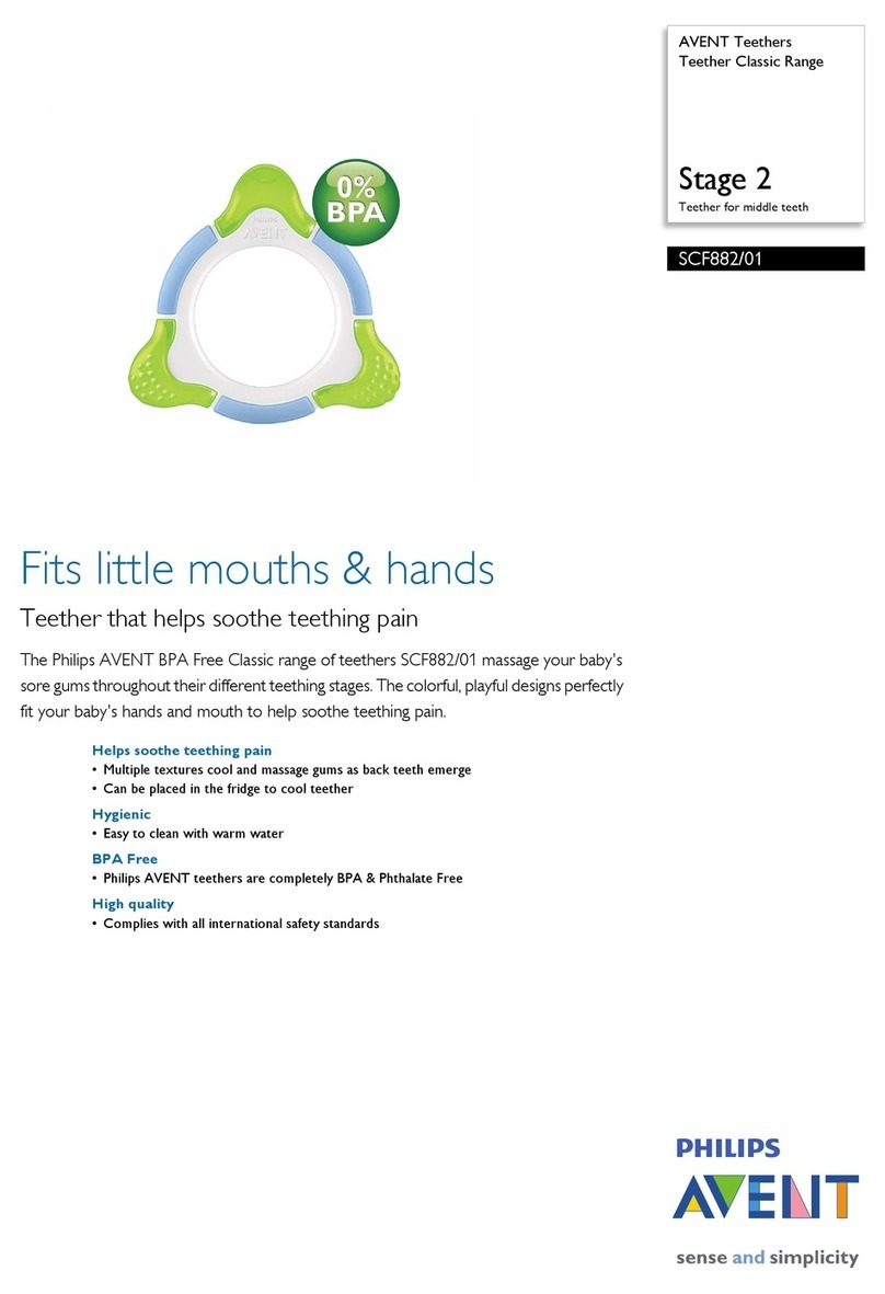 Philips AVENT Avent SCF882/01 User manual