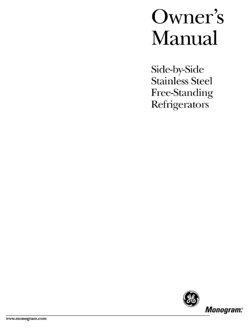 GE Monogram ZFSB23DRBSS User manual