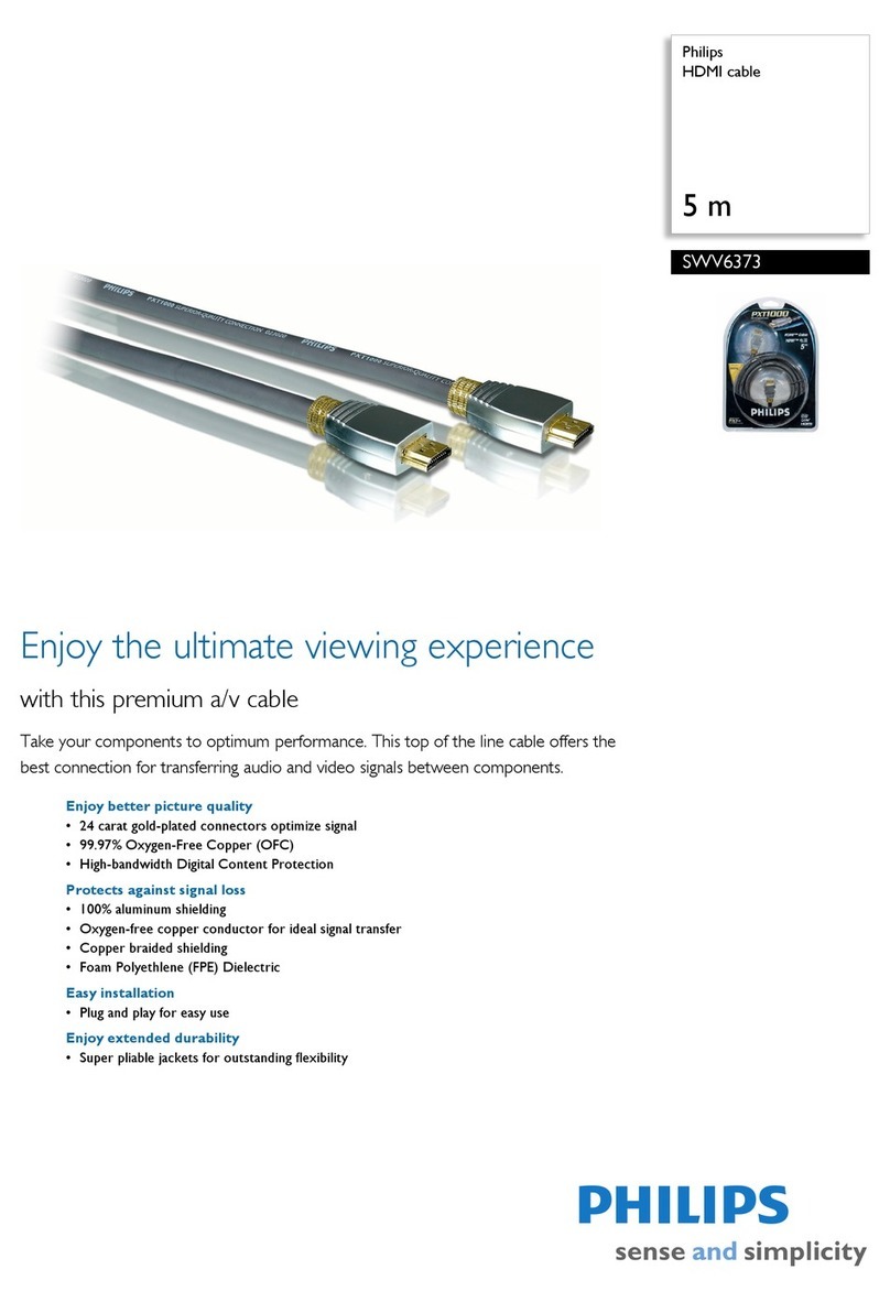 Philips SWV6373 Specifications