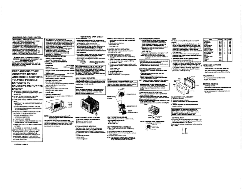 GE JES1034WF001 User manual