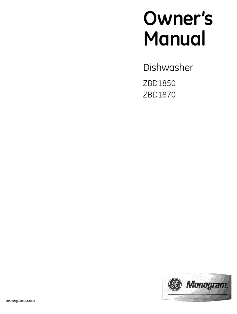 GE Monogram ZBD1850 User manual