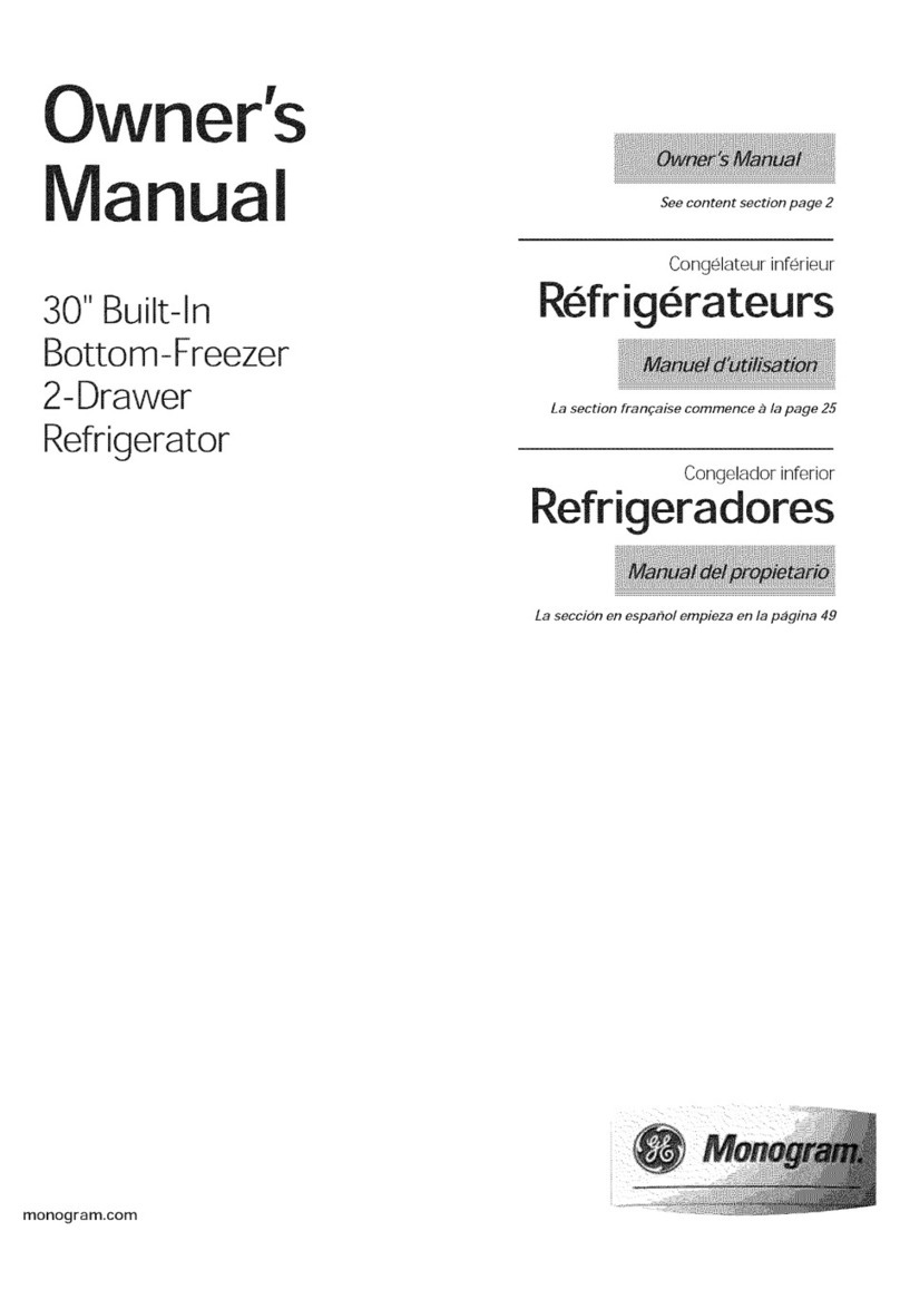 GE Monogram ZIC30GNZAII User manual