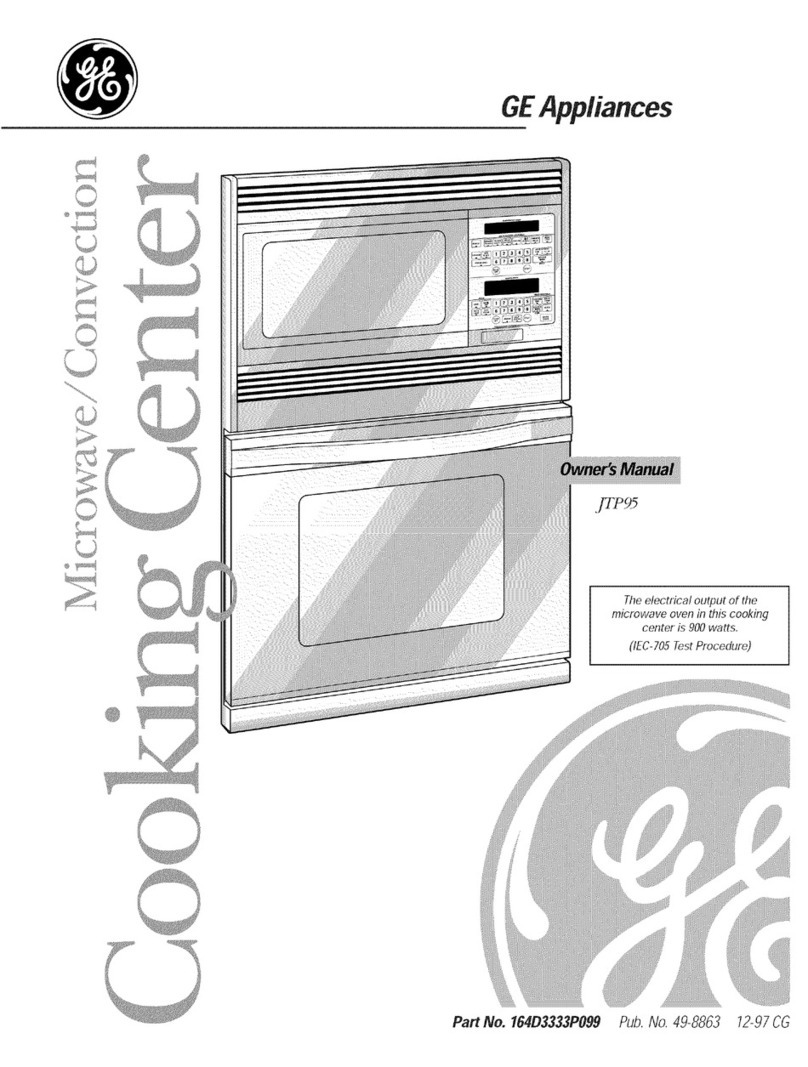 GE JTP95 User manual
