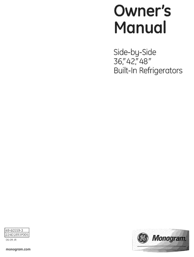 GE monogram ZIS420NXB User manual