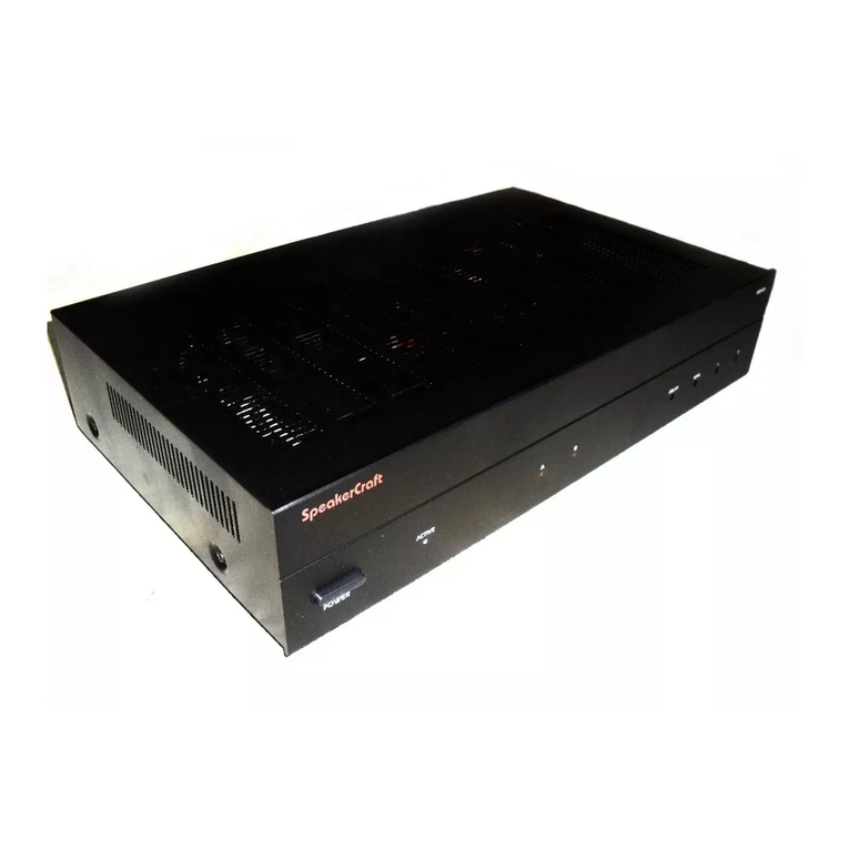 SpeakerCraft Big Bang BB50-S owner's manual