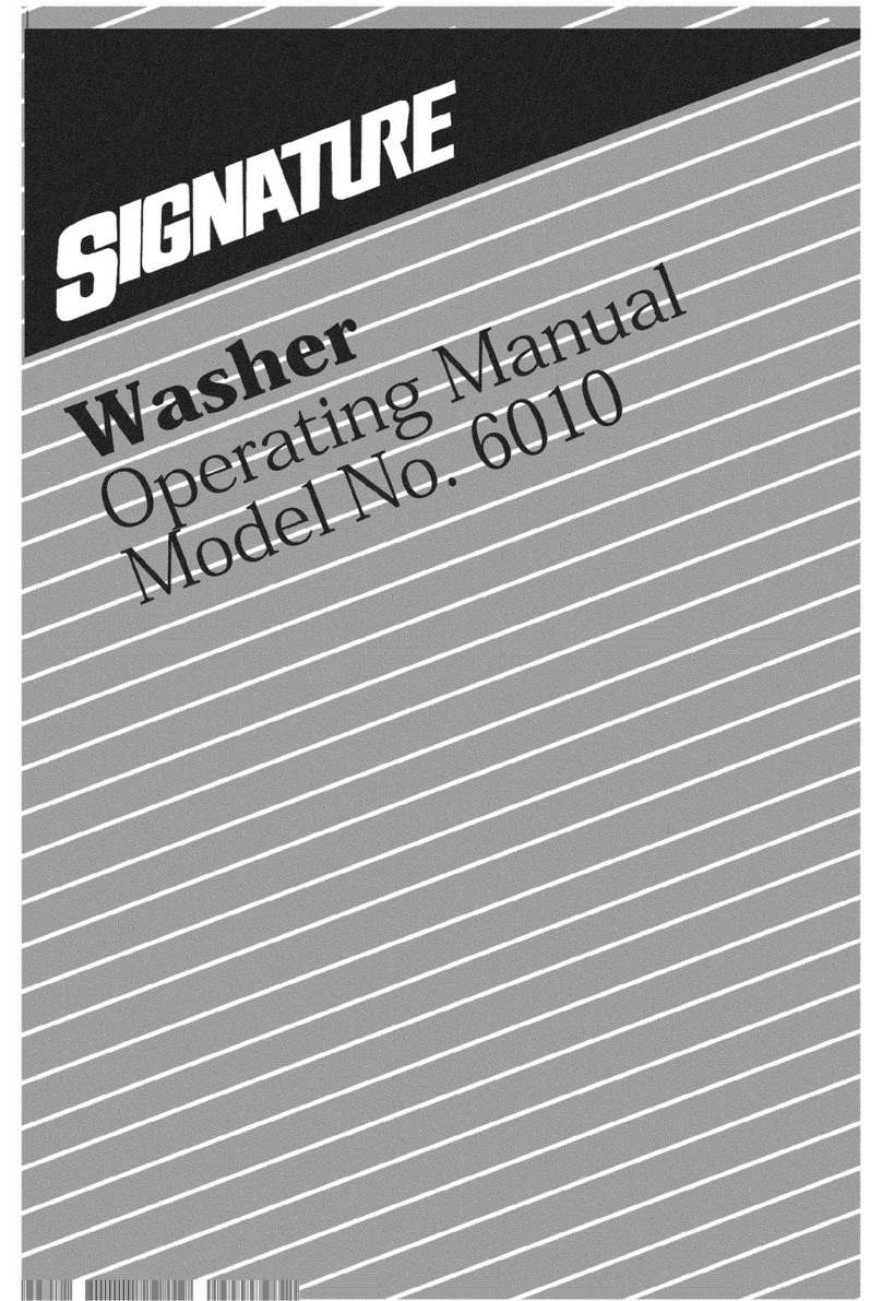 Signature 6010 User manual