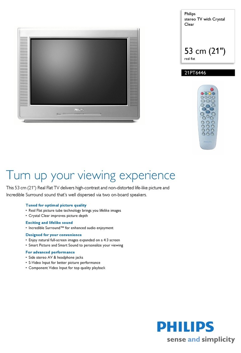 Philips 21PT6446 Specifications