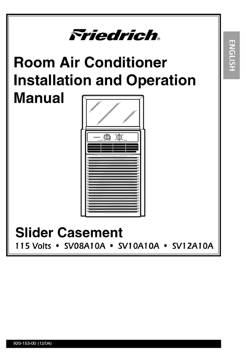 Friedrich SV10A10A User manual