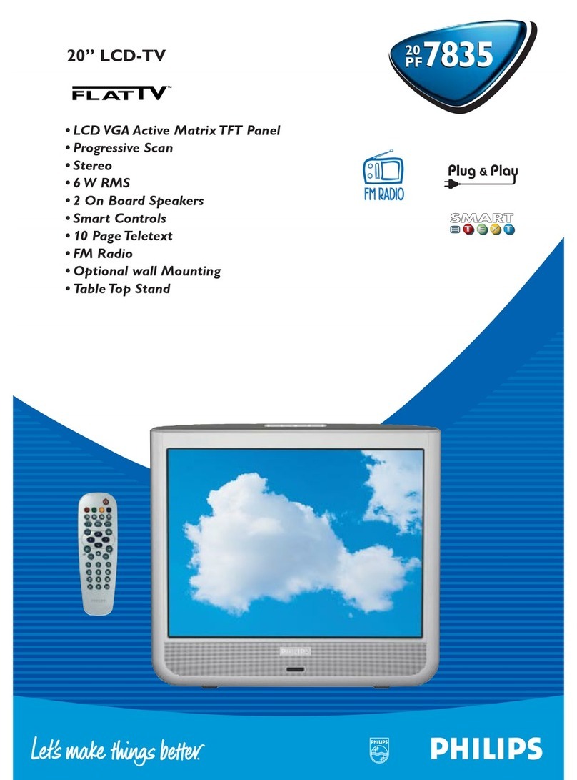 Philips 20PF7835 User manual