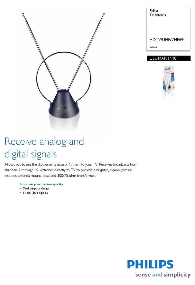 Philips US2-MANT110 Specifications