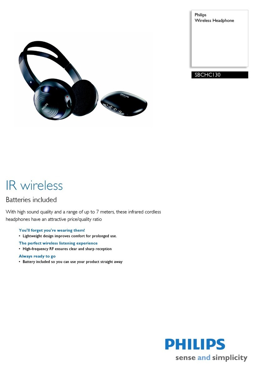 Philips SBCHC130 Specifications