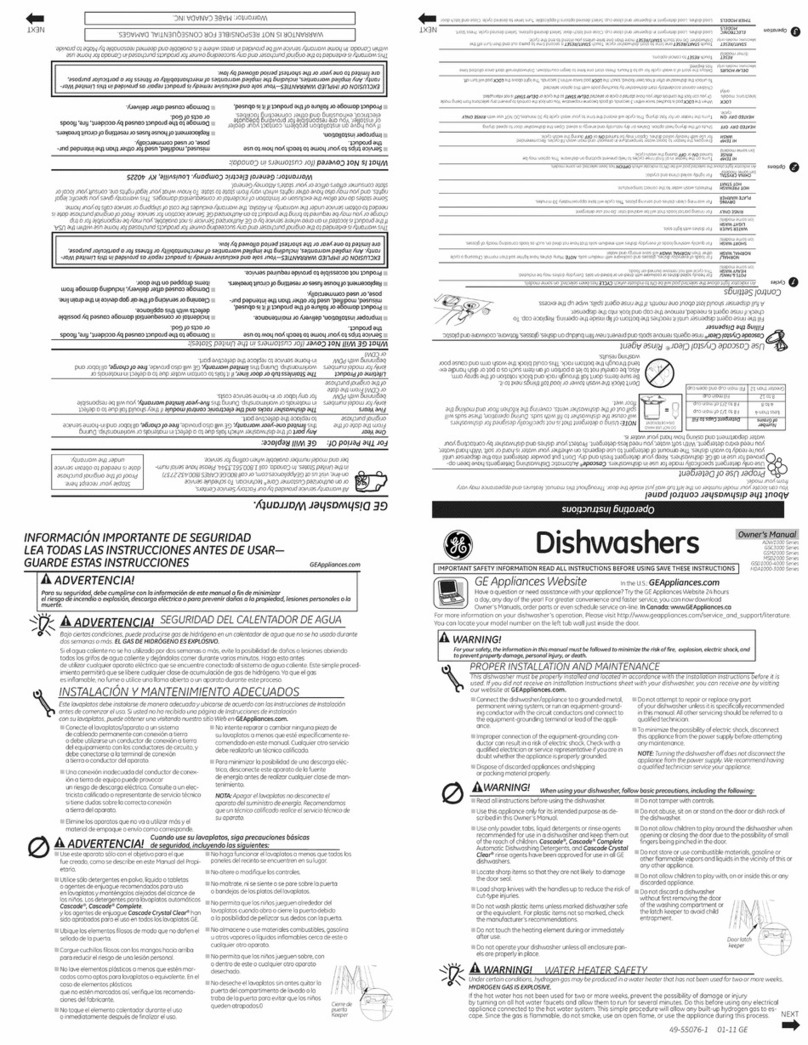 GE ADW1000 Series User manual GE ADW1000 Series User manual