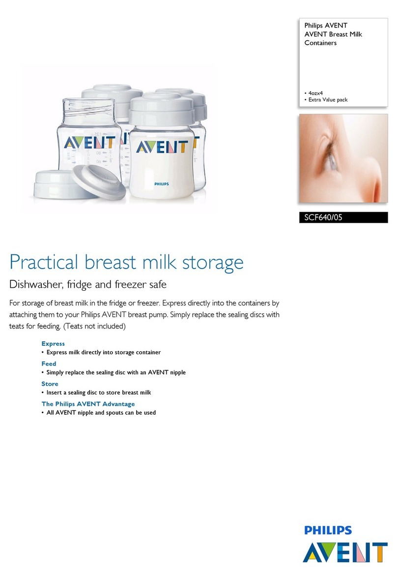 Philips AVENT Avent SCF640/05 Specifications Philips AVENT Avent SCF640/05 Specifications