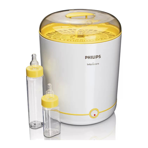 Philips STERILISER SCF225 manual
