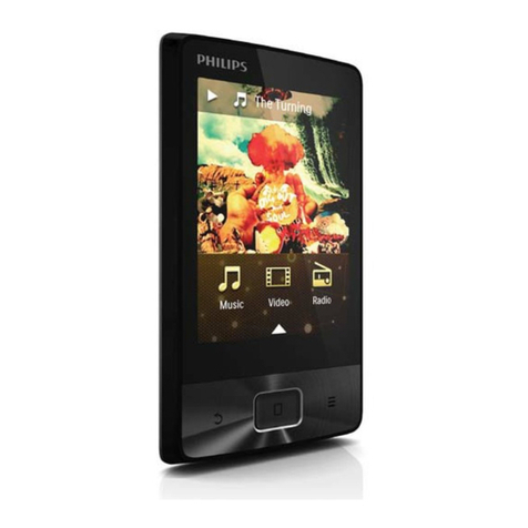 Philips GoGEAR SA4MUS08 User manual