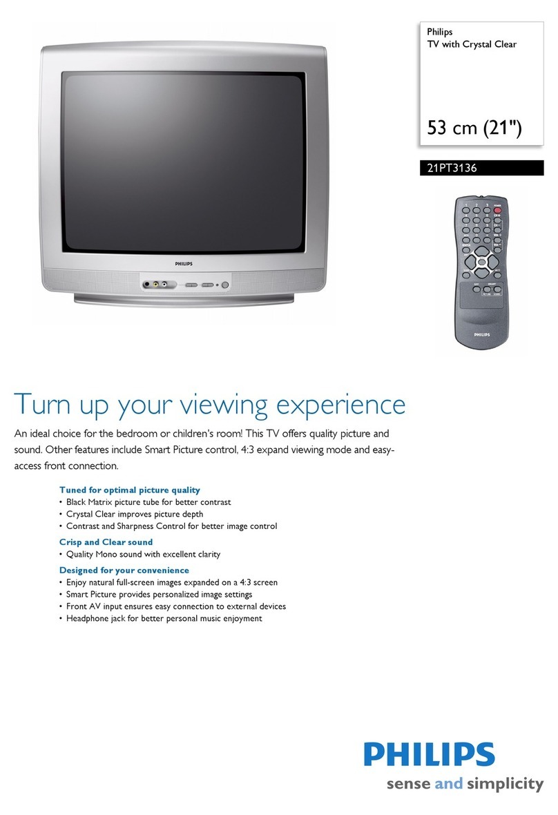 Philips 21PT3136 User manual