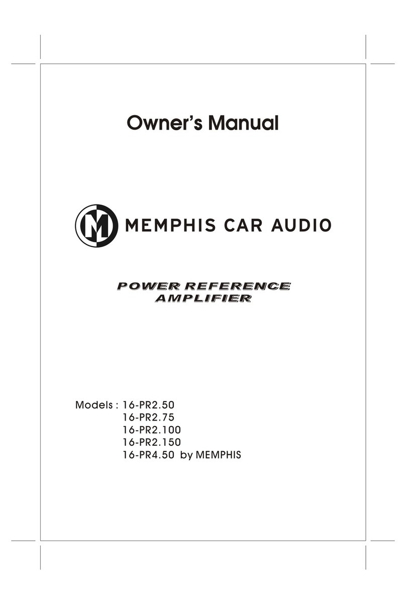 Memphis 16-PR2.150 User manual