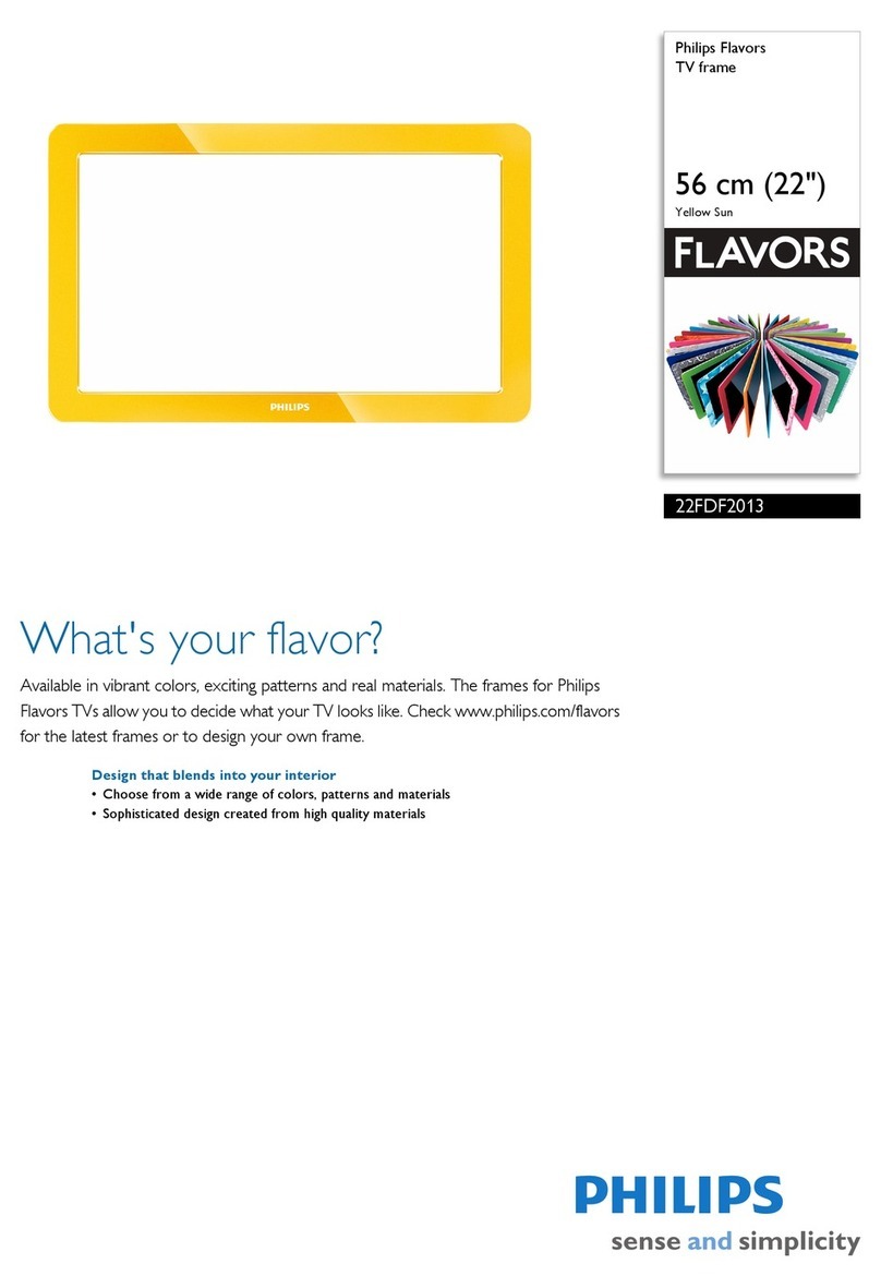 Philips Flavors 22FDF2013 User manual