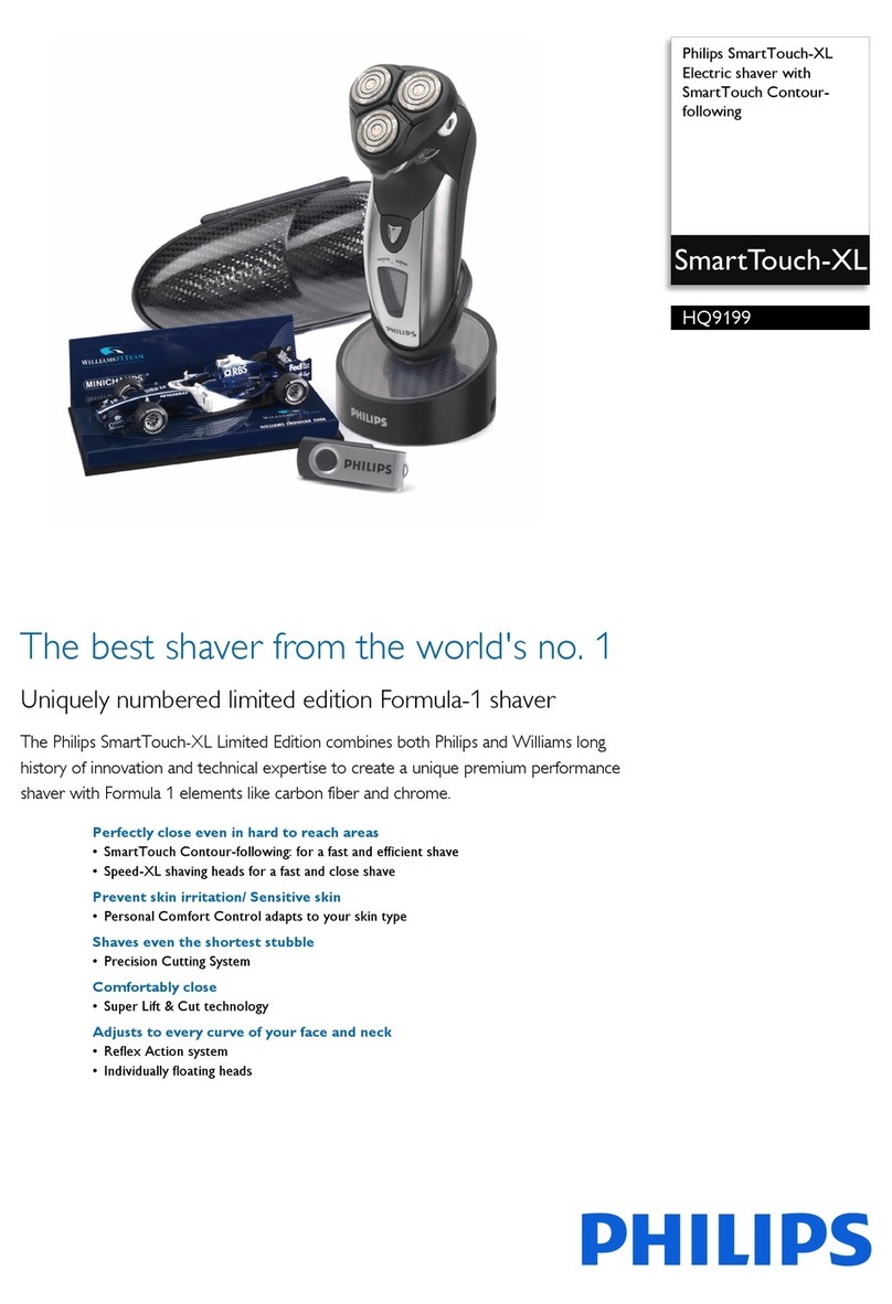 Philips SmartTouch-XL HQ9199 User manual Philips SmartTouch-XL HQ9199 User manual