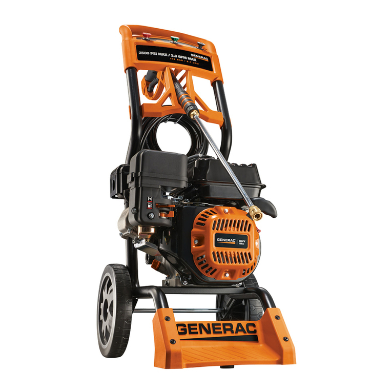 Generac Portable Products 2500PSI User manual