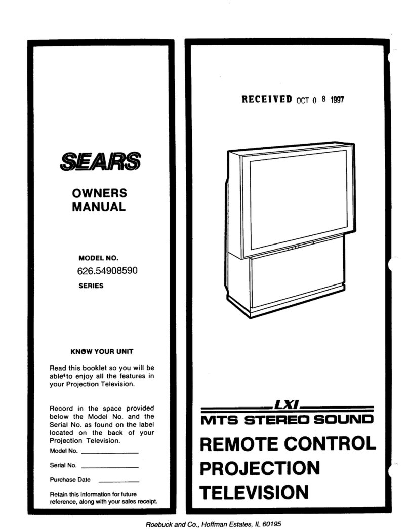 Sears LXI 626.54908590 Series owner's manual