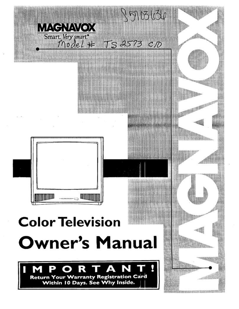 Magnavox TS2573C10 User manual
