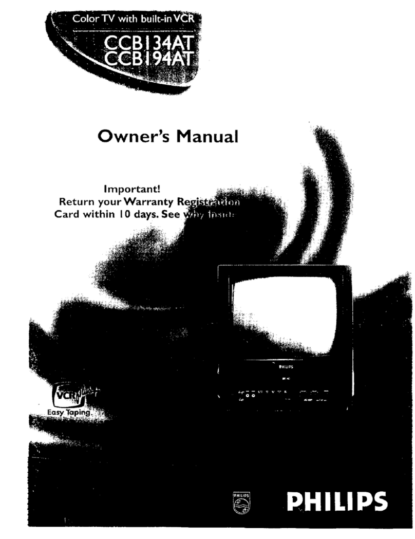 Philips CCB 134AT User manual