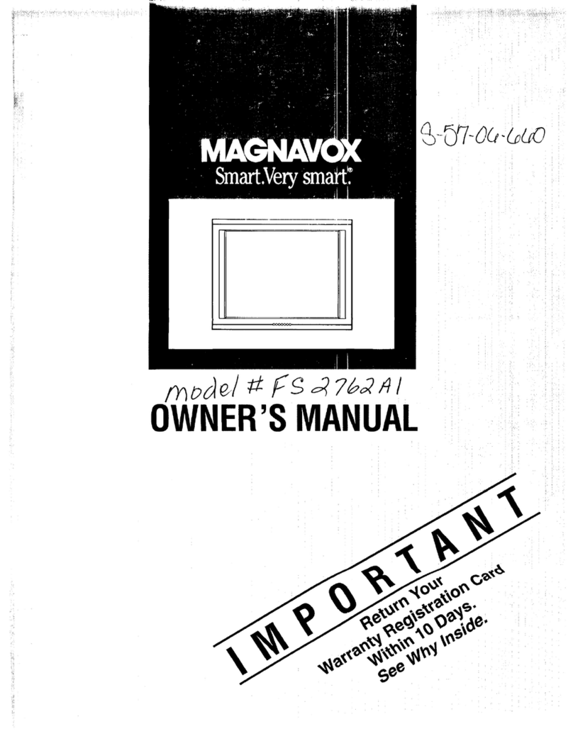 Magnavox FS5762A1 User manual Magnavox FS5762A1 User manual
