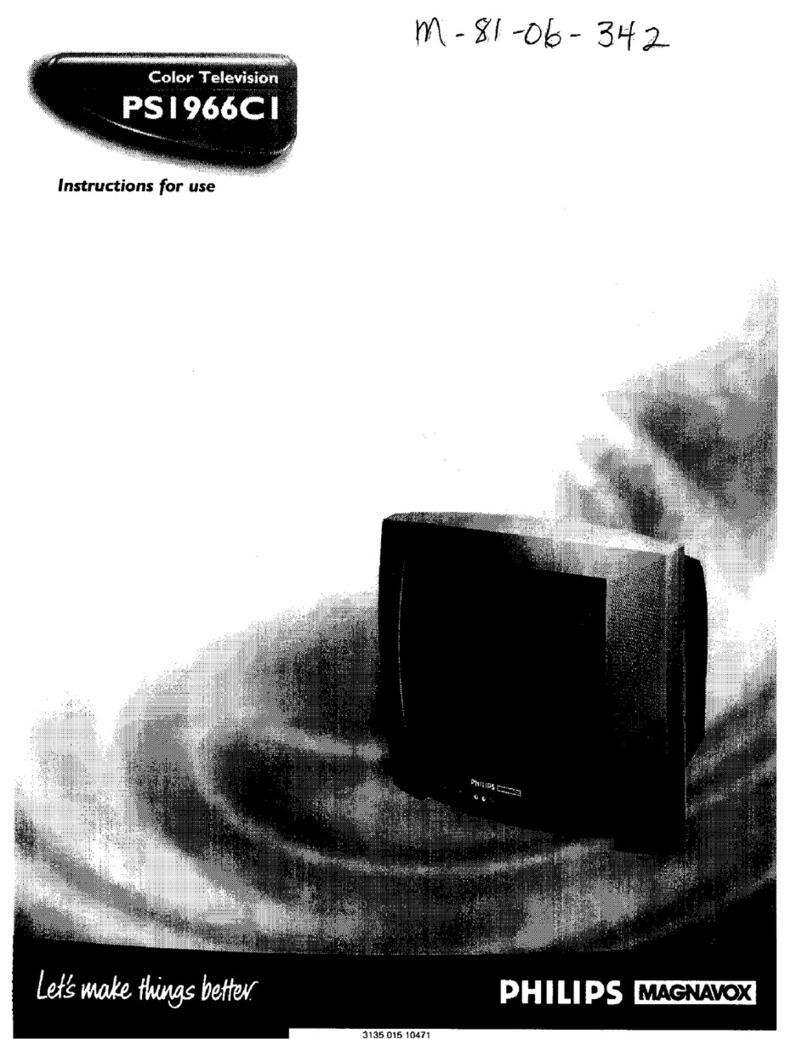 Philips/Magnavox PS1966C1 User manual