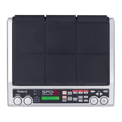 Roland SPD-S User manual