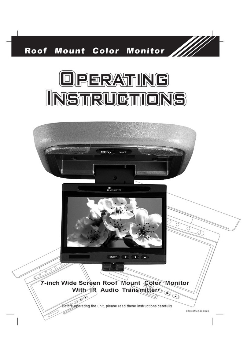 Rosen 8" ROOF MOUNT User manual