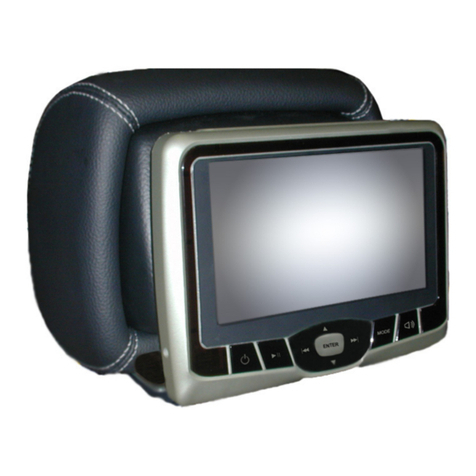 Rosen AV7700 DVD ENTERTAINMENT SYSTEM User manual