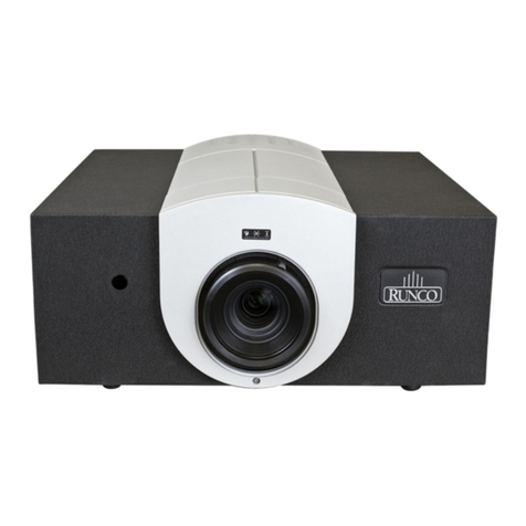 Runco Q-650i Series User manual