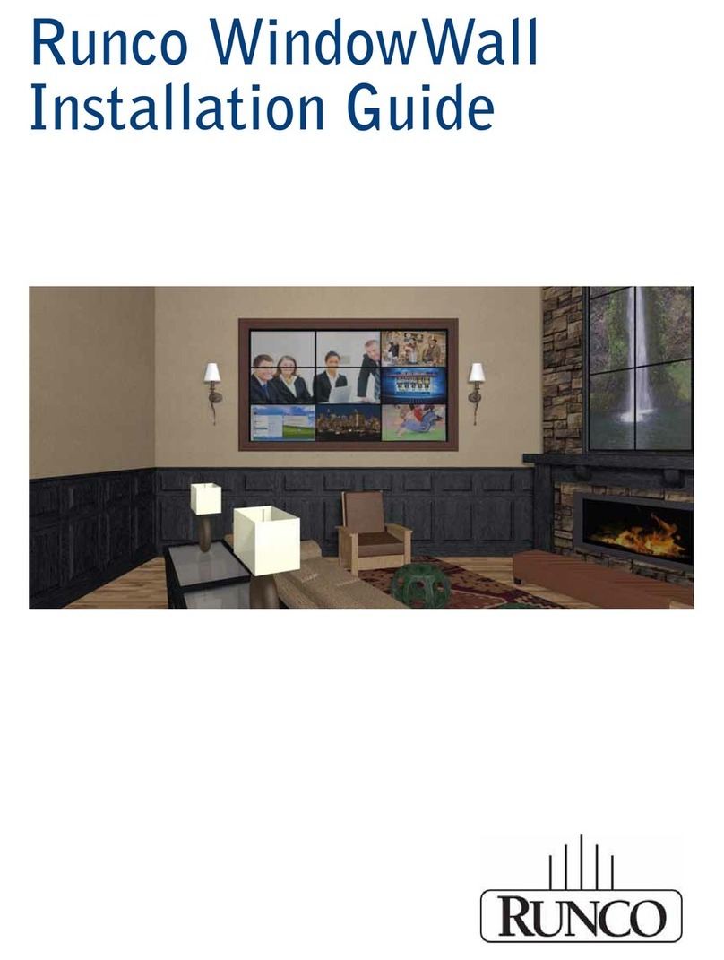 Runco WindowWall User manual
