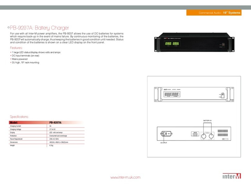 Inter-m PB-9207A specification