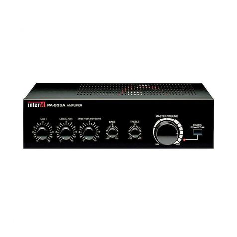 Inter-m PA-935A Operation manual