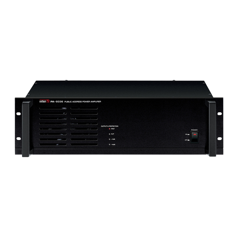 Inter-m PA-9348 User manual Inter-m PA-9348 User manual