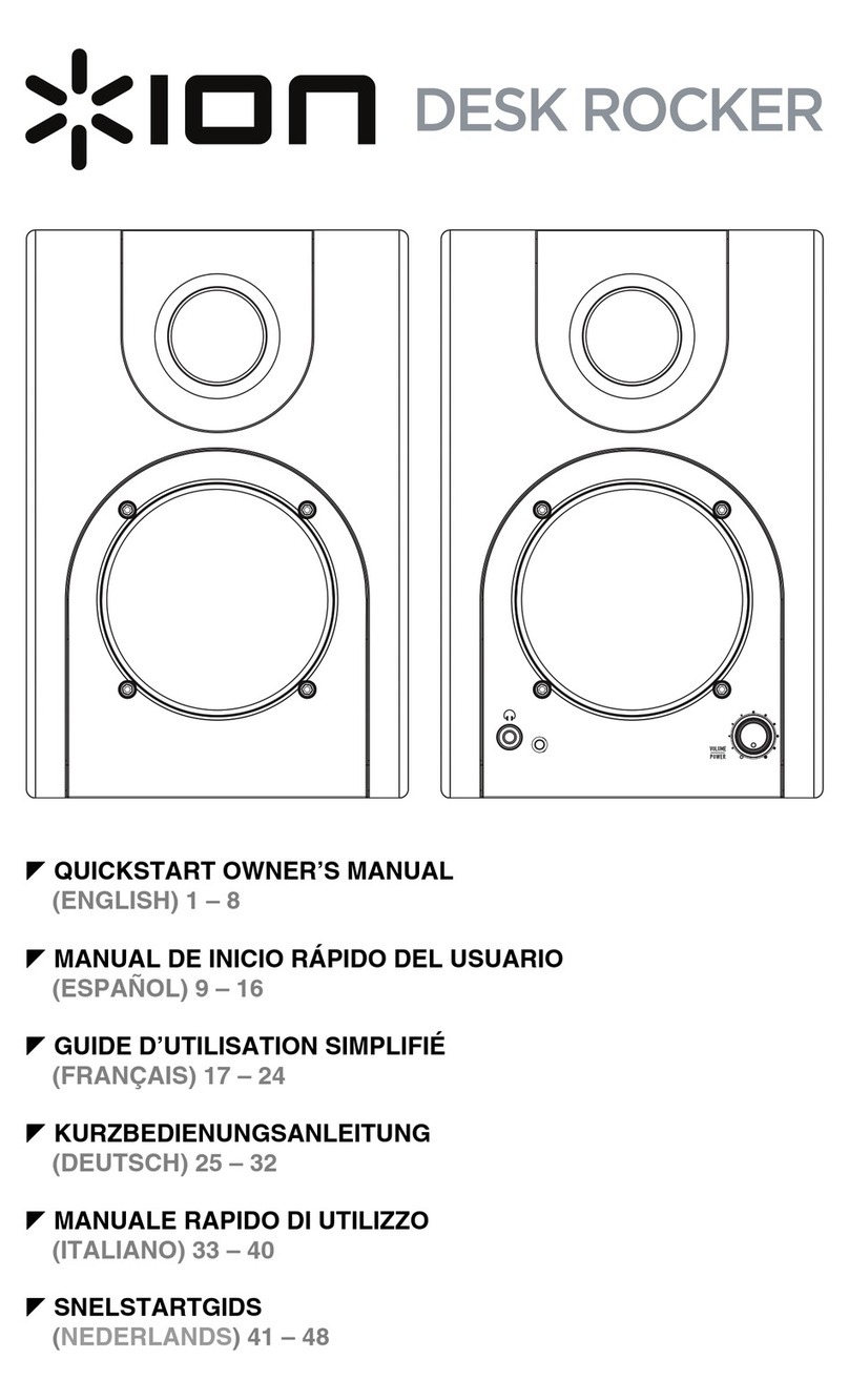 ION DESK ROCKER User manual