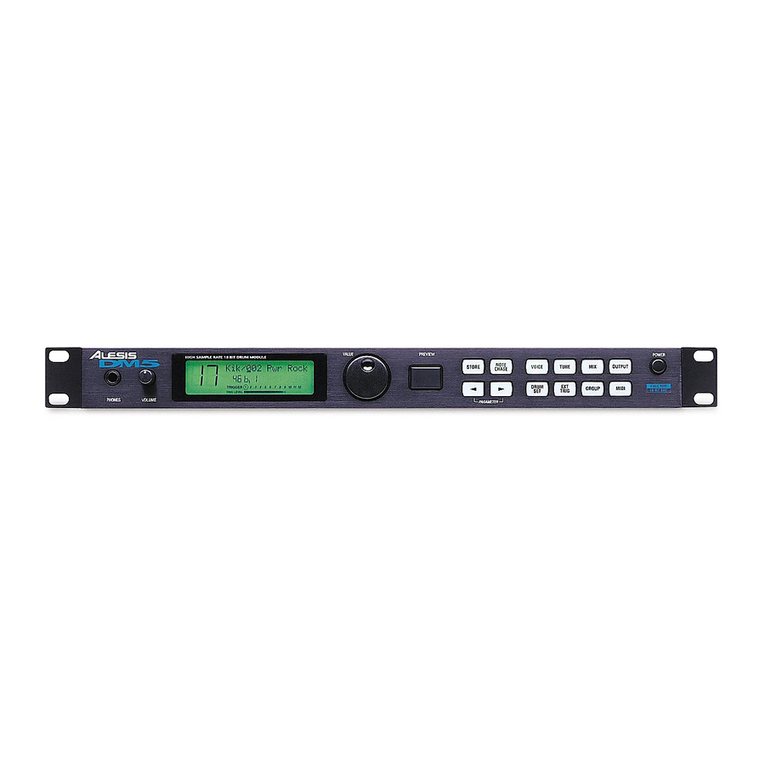 Alesis DM5 User manual
