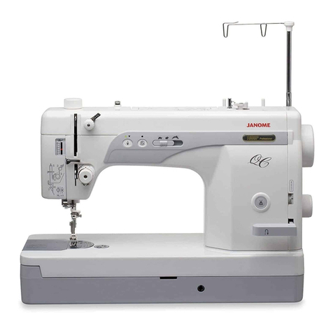 Janome 1600P-QC - User manual